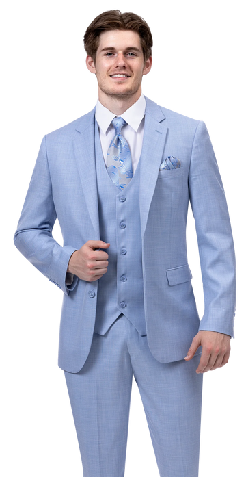 Celestial Blue Three-piece suit