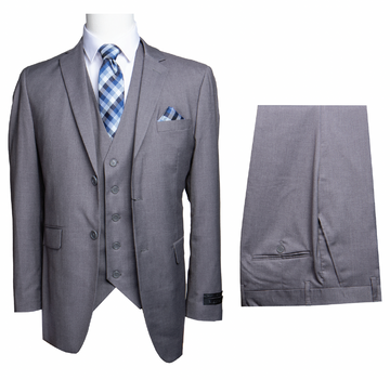 THE STERLING GREY THREE-PIECE SUIT