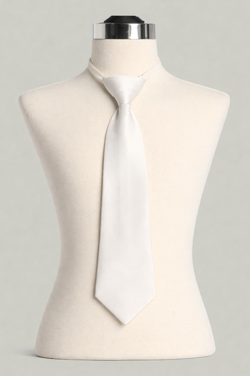 Classic White Tie for men's Formal events and tuxedos
