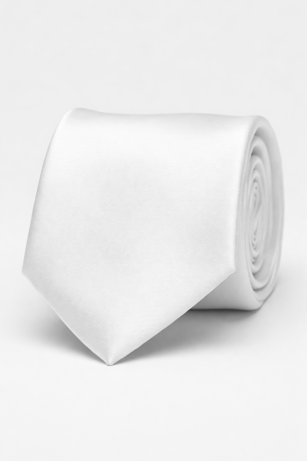 Classic Plain White Tie