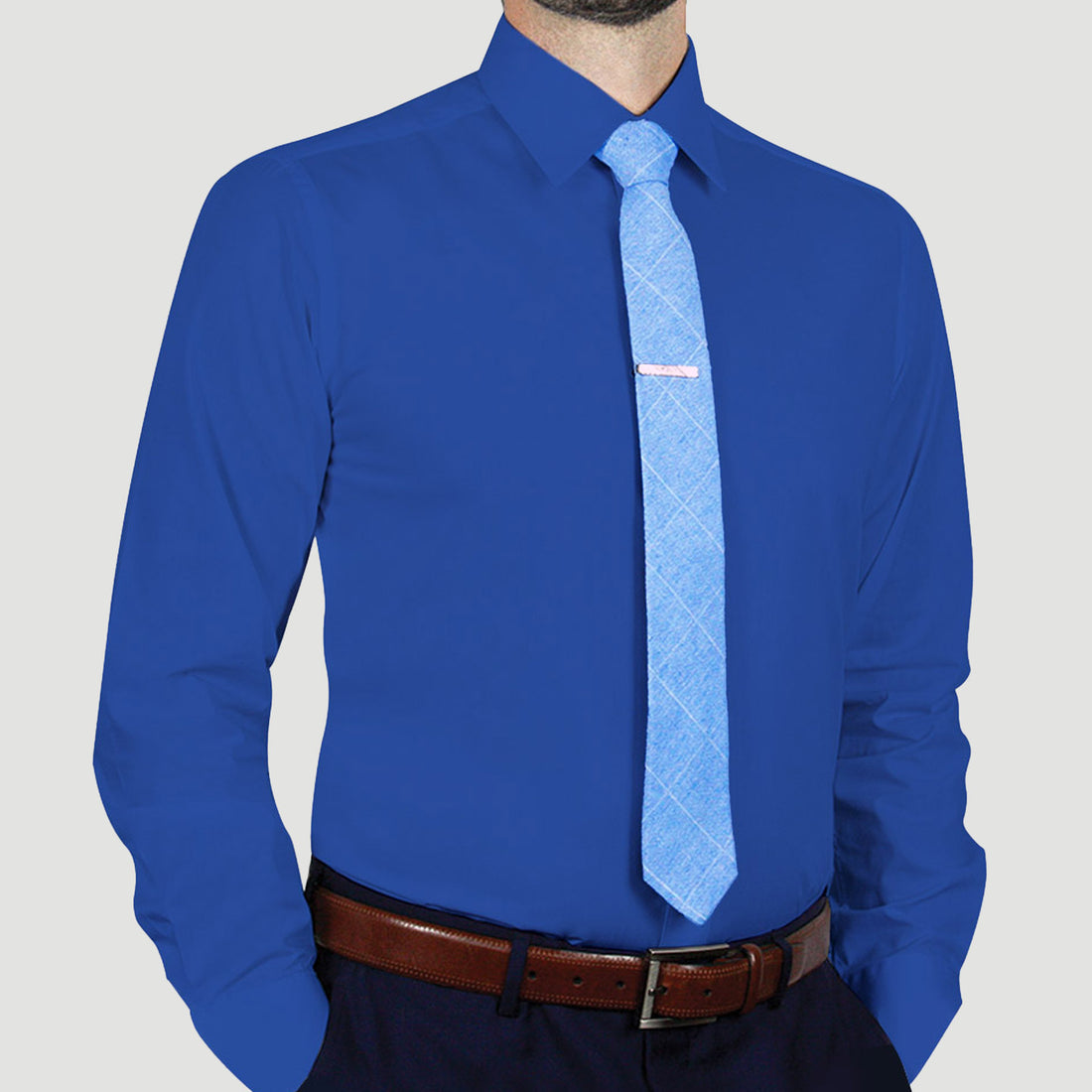 Men’s Classic Slim-Fit Dress Shirt