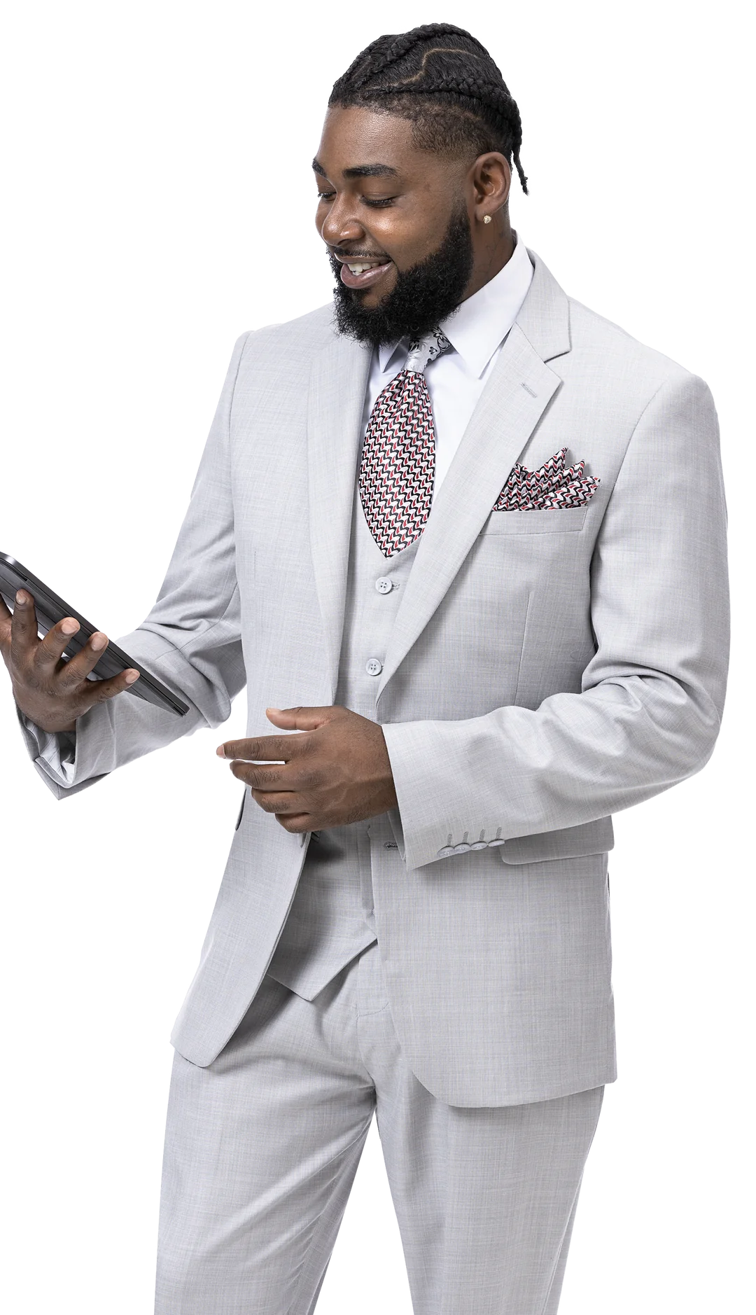 Grey Three Piece Suit
