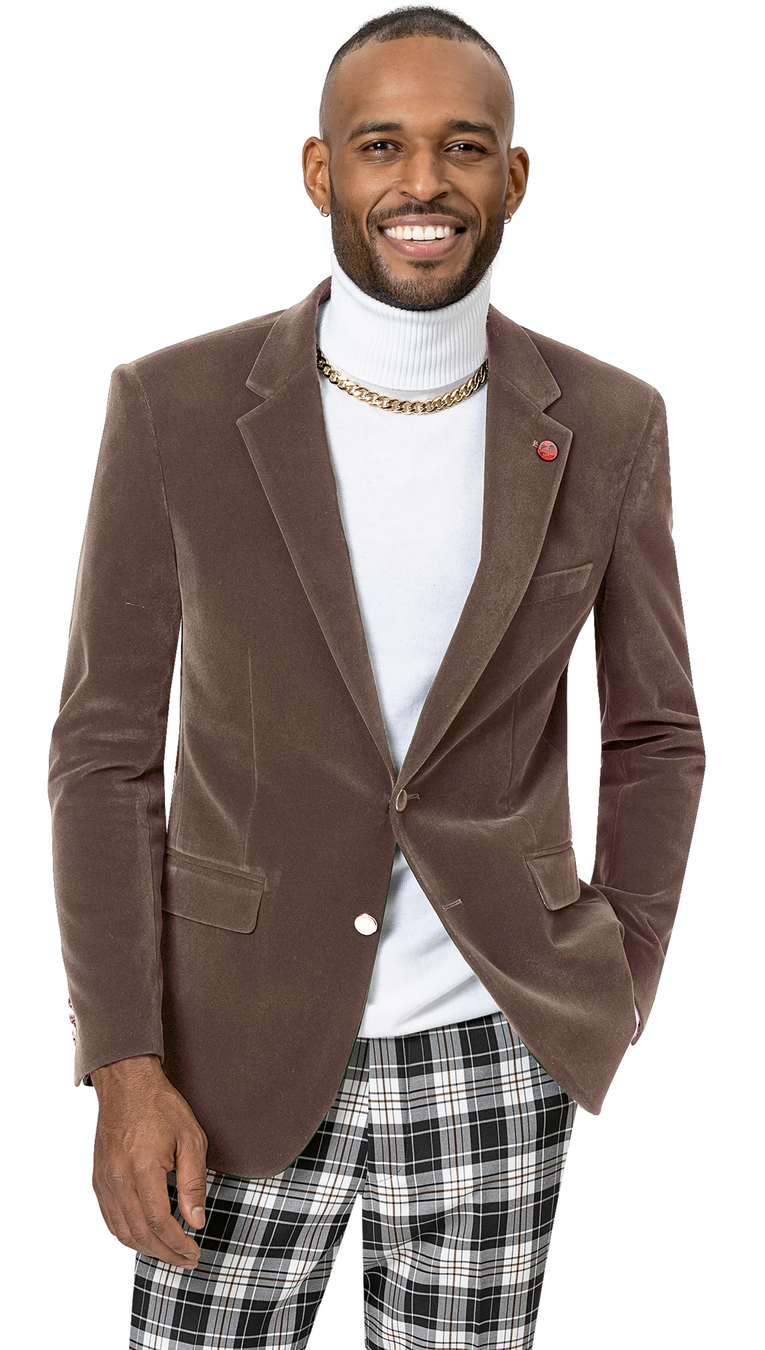 Rich Brown Brunch Blazer