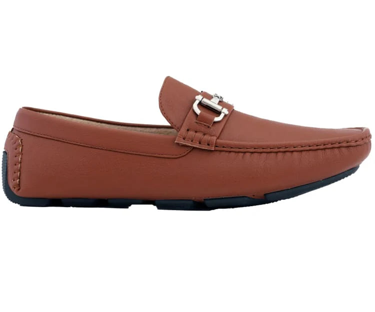 Amali Cognac Driving Loafers