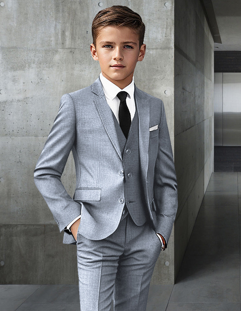 B-100 5PC BOY SUIT INCLUDING SHIRT & TIE