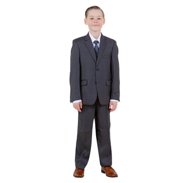 Tazzio Boys' 5-Piece Grey Suit Set
