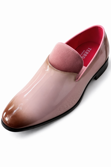 Pink Patent Slip-On Loafer