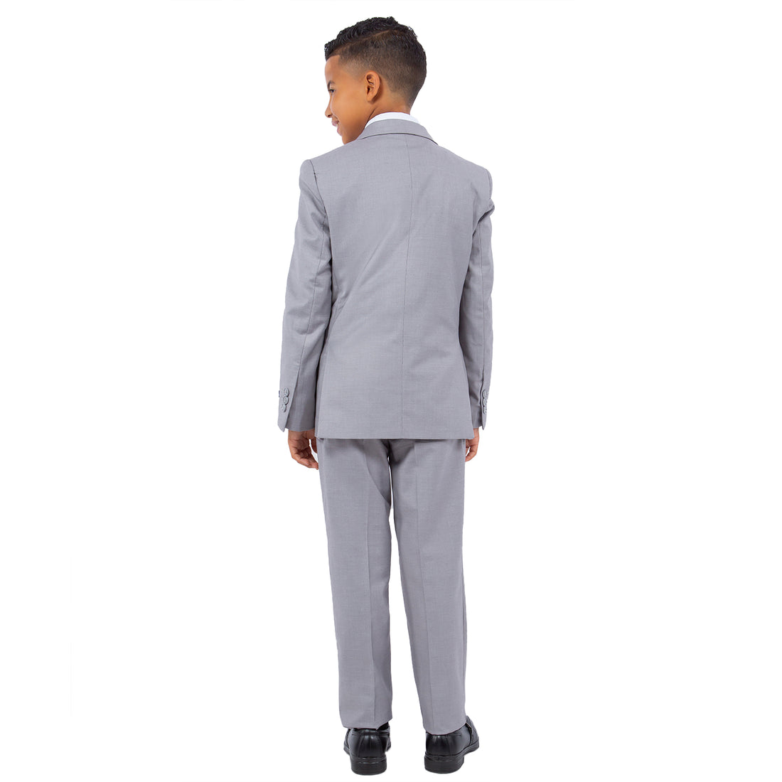 Perry Ellis Boys 5-Piece Light Grey Suit Set