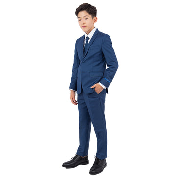 Perry Ellis Boys 5-Piece Indigo Suit Set