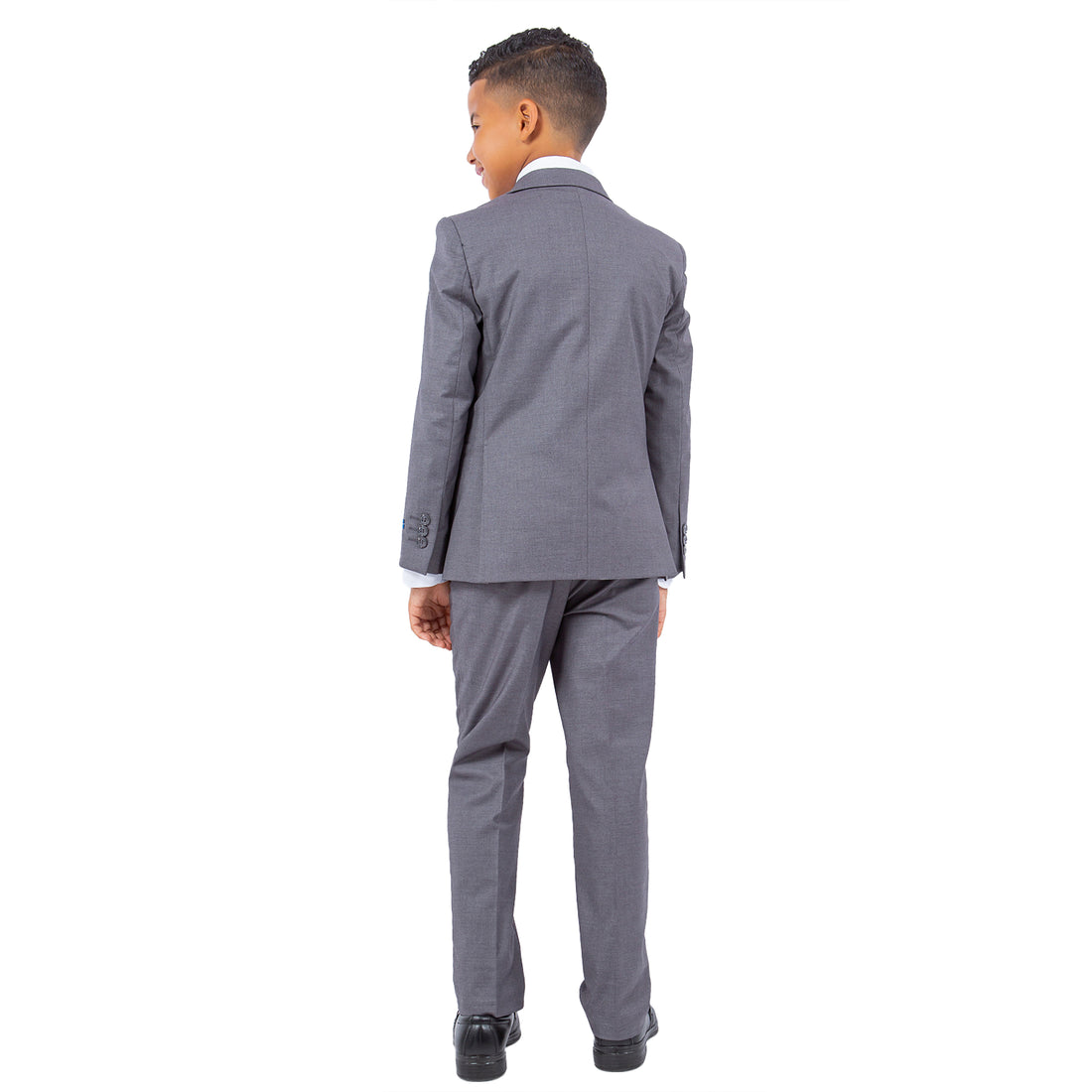 Perry Ellis Boys 5-Piece Grey Suit Set