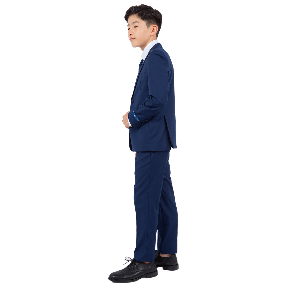 Perry Ellis Boys 5-Piece Cobalt Blue Suit Set