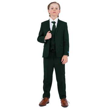Perry Ellis Boys 5-Piece Green Suit Se