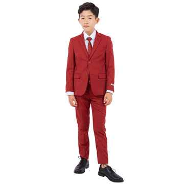 Stacy Adams Kids 5pc Solid Suit