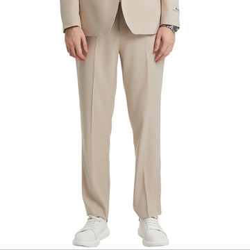 Men's Stacy Adams Hybrid-Fit 3pc Tan Suit Set