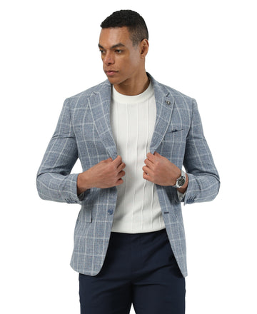 Otto Wool-Blend Plaid Modern-Fit Sport Coat