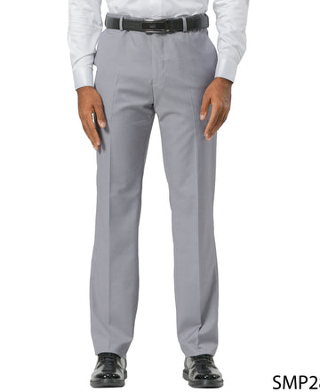 Solid Grey Dress Pants By Stacy Adams
