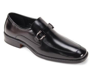 Giorgio Venturi Black Bit Loafers