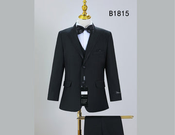 Simple Black Kids Tuxedo