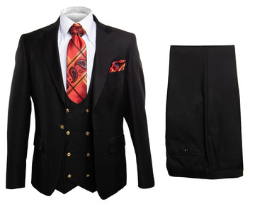 Rossi Man Black Suit