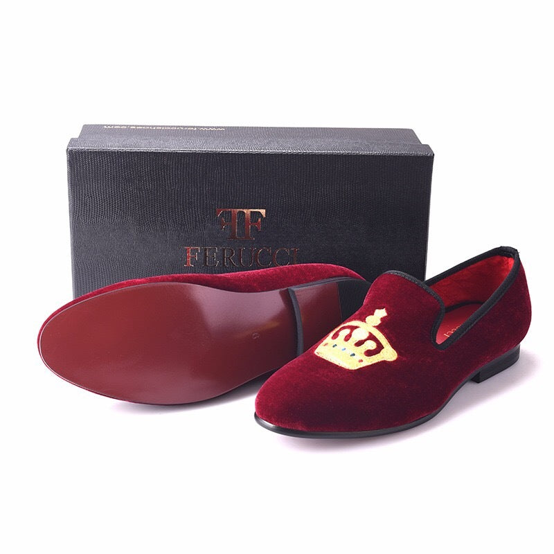 Amali Crown Black Loafers