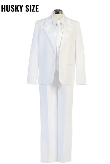 husky Kids white Tuxedo 4027s