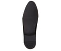 Black shoe sole on a white background