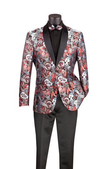 Royal Statement Floral Blazer