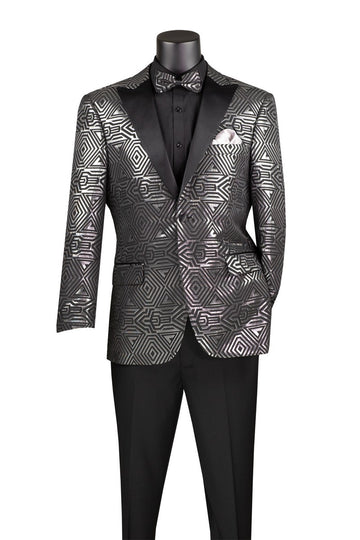 Prestige Silver Tuxedo Blazer