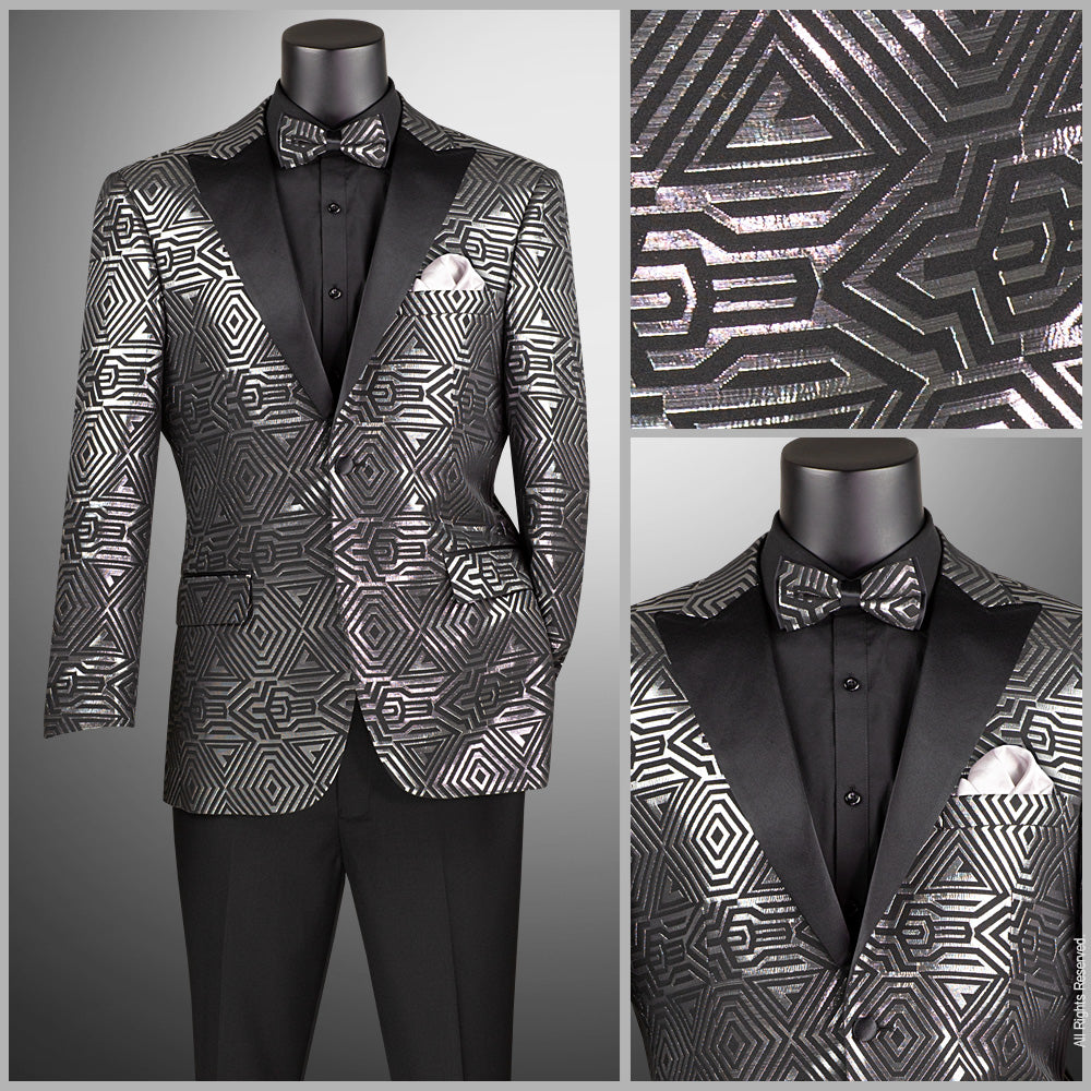 Prestige Silver Tuxedo Blazer