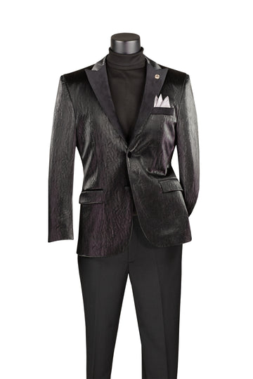 Noir Textured Blazer