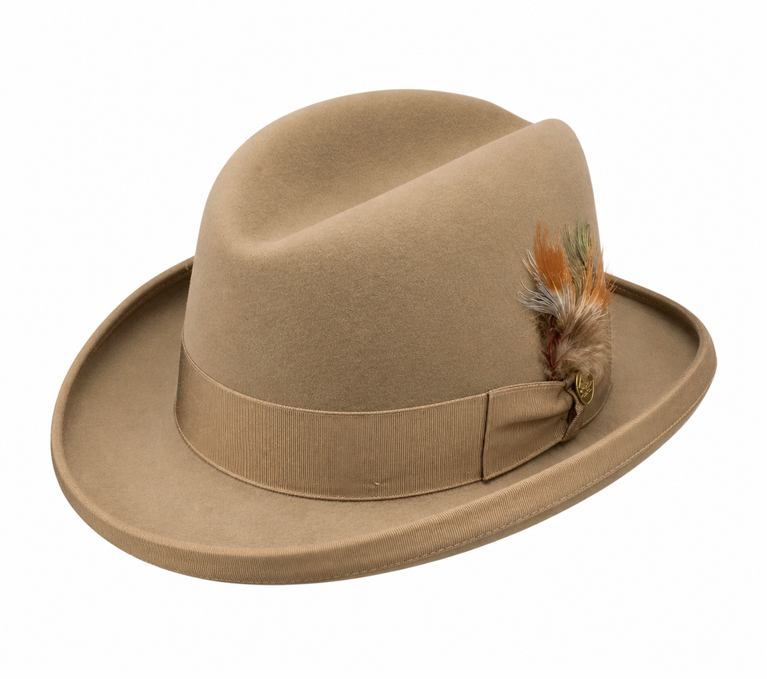 Classic Godfather Wool Fedora Hat for men