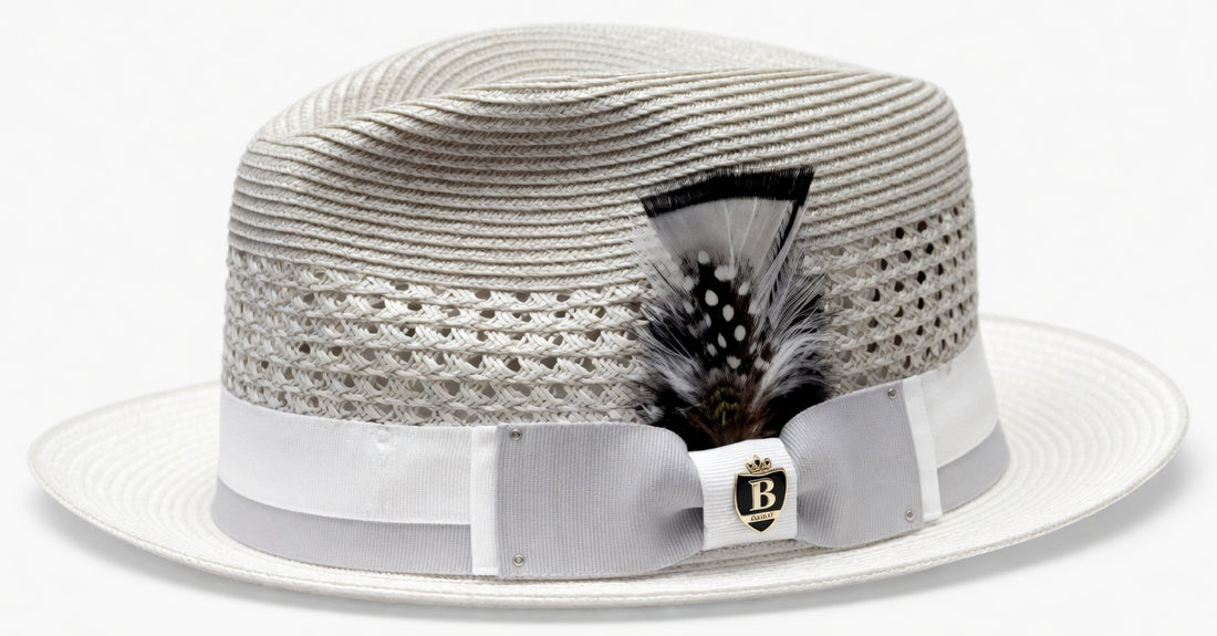 Belvedere Woven Fedora Hat summer