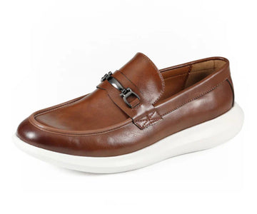 Amali Men's Cognac Loafers