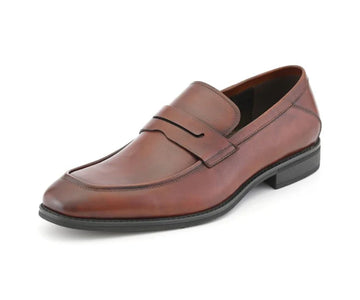 Asher Green Cognac Loafers