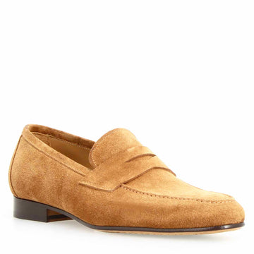 Xshao MXY016 Flix Penny Loafers Tan