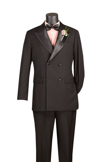 Men’s Luxury Double-Breasted Tuxedo Suit