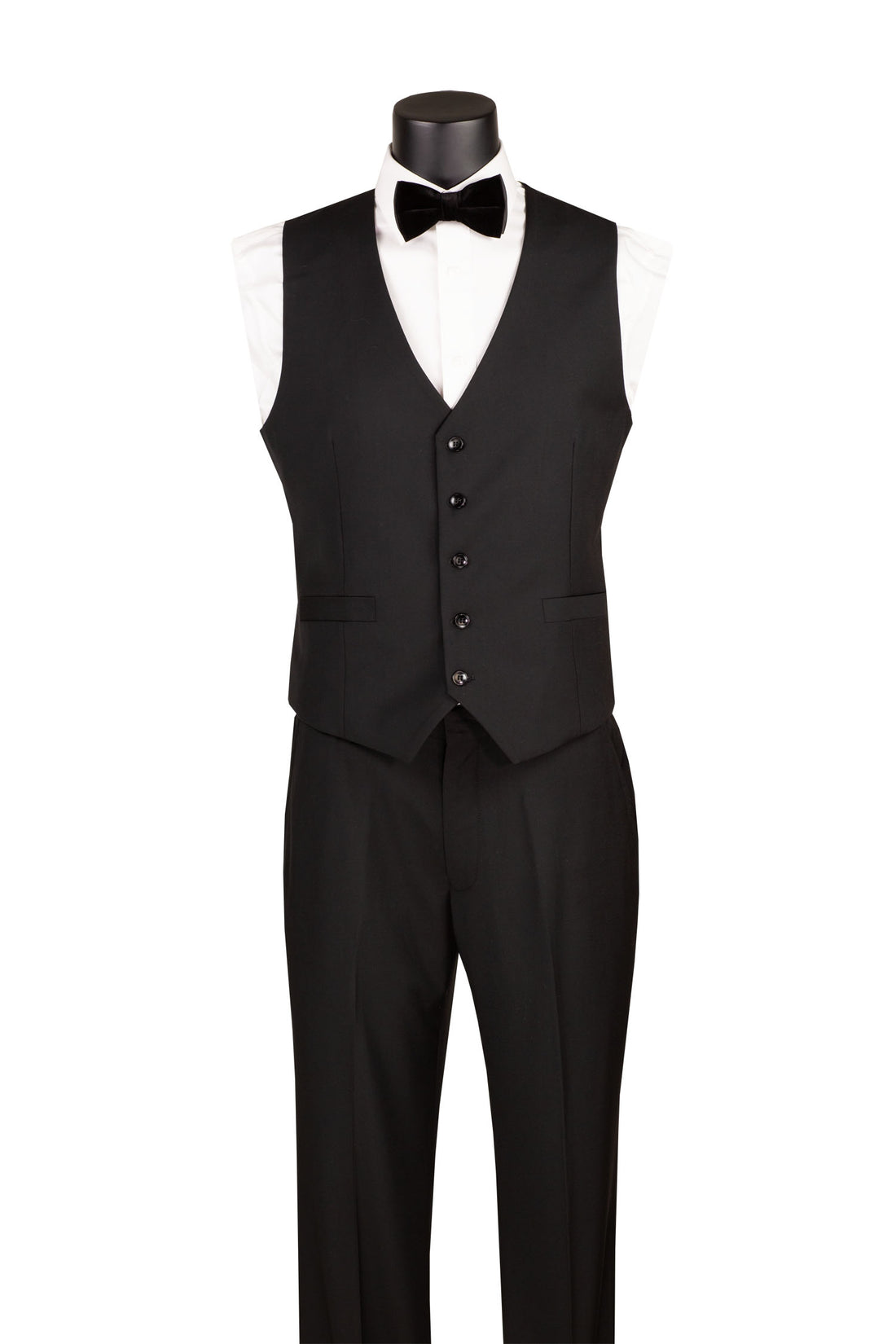 Men’s Houndstooth Tuxedo Suit – 3-Piece Formal Set